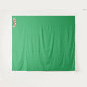 Inimical Perfect Green ChromaKey タペストリー (正面(横))