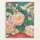 Inishie Bouquet: Antique Rose Fan プランナー手帳 (正面)