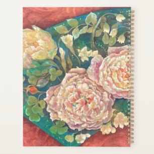 Inishie Bouquet: Antique Rose Fan プランナー手帳