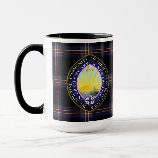 Initiaの新星のロゴのマグのベネディクト会の家 マグカップ (左)