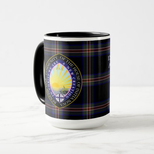 Initiaの新星のロゴのマグのベネディクト会の家 マグカップ (正面左)