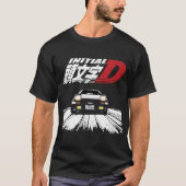 Initial D -  AE86 CHASE Tシャツ (正面)