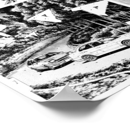 Initial D Manga Panel JDM Japanese Drift ポスター (角)