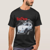 Initial D - RED SUNS VS TEAM EMPERIOR 山ドリ Tシャツ (正面)