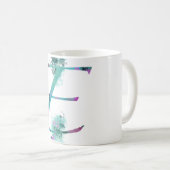 initial E mug コーヒーマグカップ (正面右)