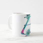 initial E mug コーヒーマグカップ (正面左)