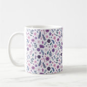  Initial Floral Mugs コーヒーマグカップ (左)