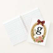 Initial G Personalized Graduation Gift Regency ノートブック (内部)