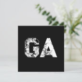 Initial Letters Monogram Black White Plain Simple  (スタンド正面)