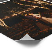 Initial Photo Collage ポスター (角)