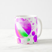 initial W mug コーヒーマグカップ (正面右)