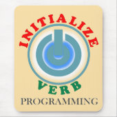 Initialize Verb in Cobol Programming マウスパッド (正面)