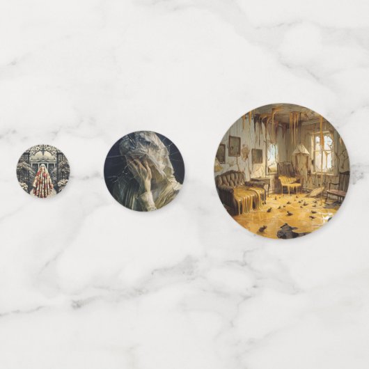 Ink and Innocence — Gothic Victorian コンフェッティ (裏面)