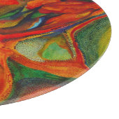 Ink flower カッティングボード (角)