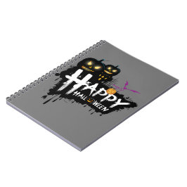 Ink of the Night：ハロウィーンインスパイアスパイラル写真 ノートブック