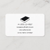 Ink Pen | Writer | Public Notary Legal Seal 名刺 (裏面)