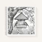 Ink & Petals Creative Diary ノートブック (正面)