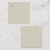 Ink Pot-Forgotten Archive- Minimalist  エンクロージャーカード (正面/裏面)