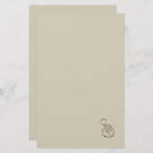 Ink pot- Forgotten Archive- Minimalist 便箋 (正面/裏面)