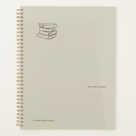 Ink pot- Forgotten Archive- Minimalist Planner プランナー手帳 (正面)