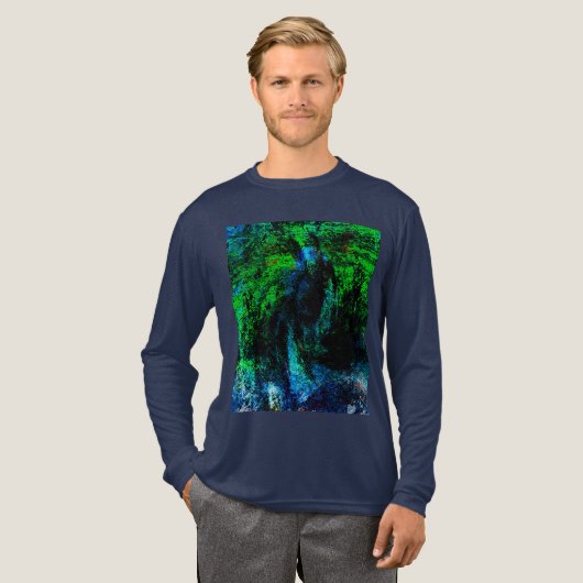 Ink & Silence - Artistic Shirt トライブレンドＴシャツ (正面全体)