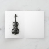 Ink‑Splintered Violinist — Haunted Music Illustrat カード (内部)