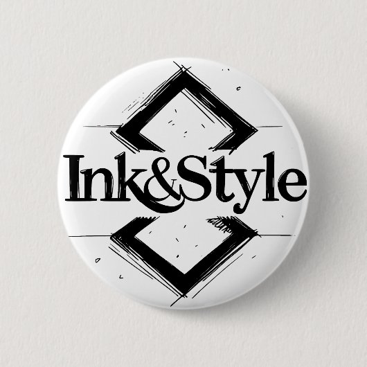 Ink&Style 缶バッジ (正面)