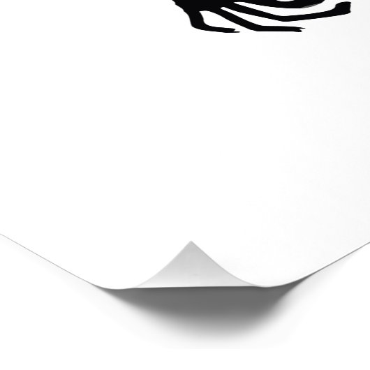 Ink TalkingファンタジーV06 A Cat from hell ポスター (コーナー)