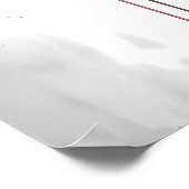 Ink Tiger Painting ポスター (角)