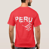 InKa1821 -メンズワイシャツ(赤い) Tシャツ (裏面)