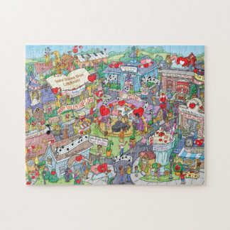 Inka Dinka Doo Town バレンタインデー ジグソーパズル