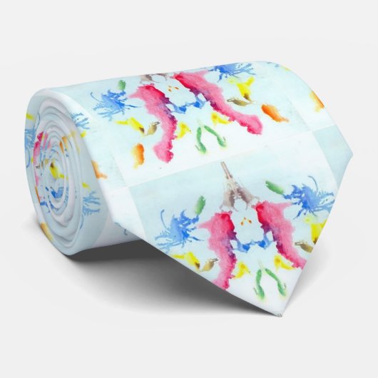 Inkblotのネクタイ(カード10) ネクタイ (ロール)