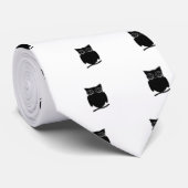 Inkblot Owl ネクタイ (ロール)