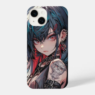Inked Anime Girl iPhoneCase iPhone 14ケース