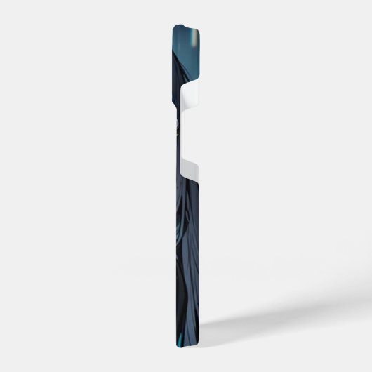 Inked Anime Girl iPhoneCase iPhoneケース (左側面)