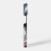 Inked Anime Girl iPhoneCase iPhoneケース (右側面)