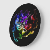 Inked Creation Clock ラージ壁時計 (傾斜)