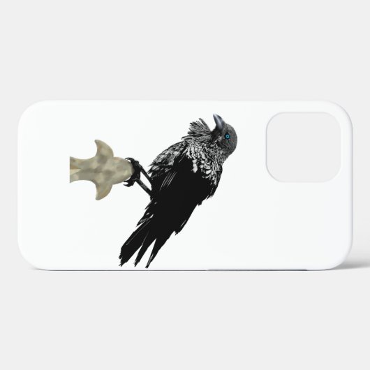 Inked Raven Case-Mate iPhoneケース (裏面 (横))