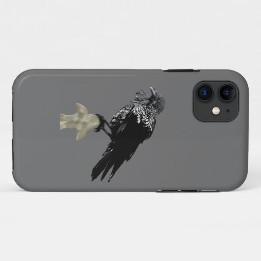 Inked Raven Case-Mate iPhoneケース (裏面(横))