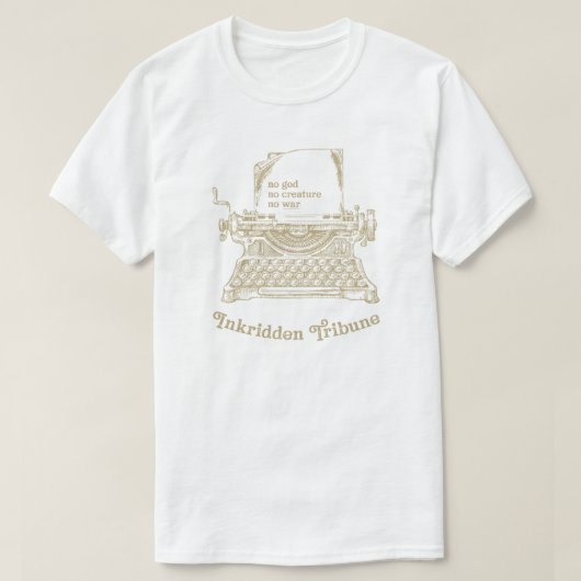 Inkridden Tribune Tシャツ (デザイン正面)