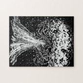 Inktober 2018日8 – 星空の木 ジグソーパズル (横)