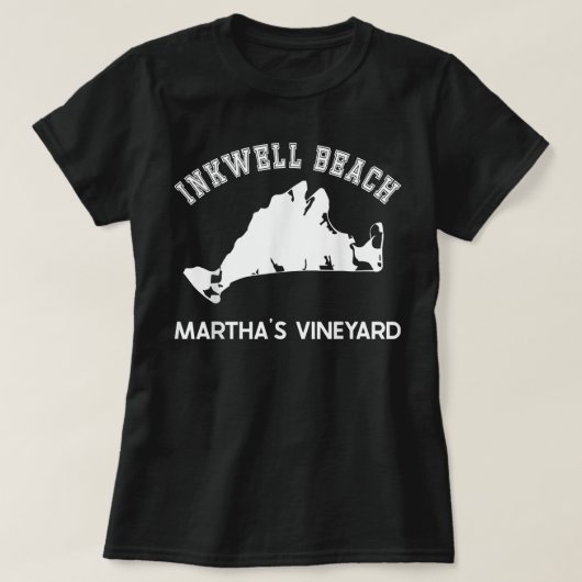 Inkwell Beach, Oak Bluffs, Martha's Vineyard, MA V Tシャツ (デザイン正面)