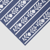 Inky Blue 1 Bone Inlay Floral Border Decoupage Pap 薄葉紙 (詳細)