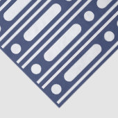 Inky Blue 1 Done Inlay Dot Border Decoupage Paper 薄葉紙 (詳細)