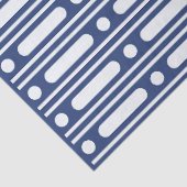 Inky Blue 2 Bone Inlay Dots Border Decoupage 薄葉紙 (詳細)