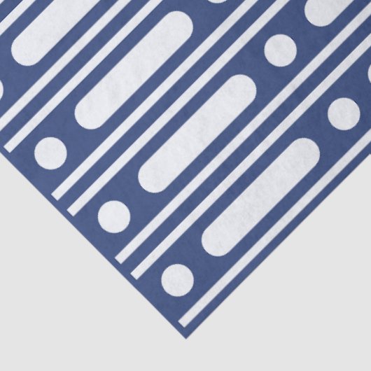 Inky Blue 2 Bone Inlay Dots Decoupage 薄葉紙 (詳細)