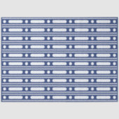 Inky Blue 2 Bone Inlay Dots Decoupage 薄葉紙 (正面)