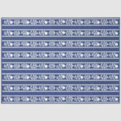 Inky Blue 2 Floral Bone Inlay Decoupage 薄葉紙 (正面)