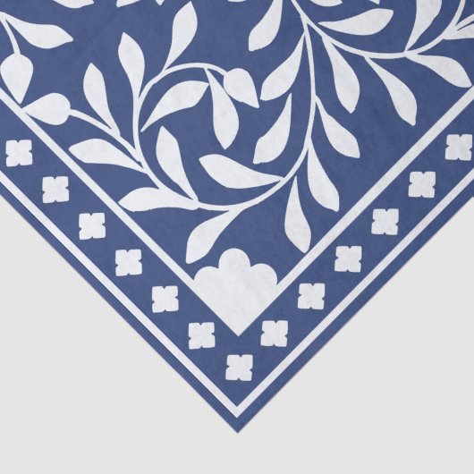 Inky Blue 2 Traditional Bone Inlay Decoupage Paper 薄葉紙 (詳細)