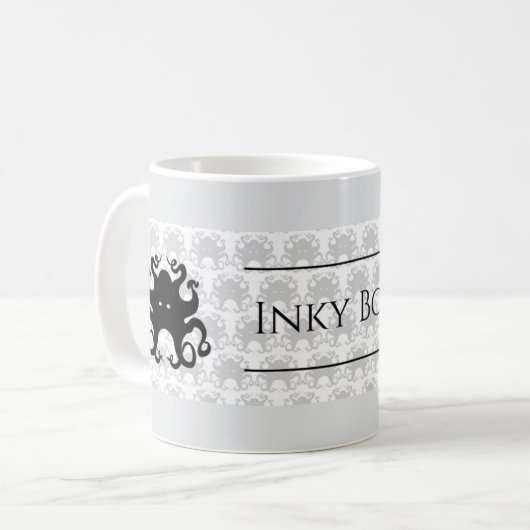 Inky Bones Press マグカップ (正面左)